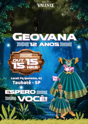 Convite Animado Valente: Vire a Merida com sua Foto IA