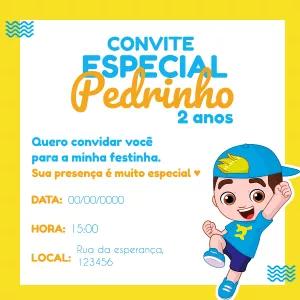 Convite de Aniversário Luccas Neto para Editar Online