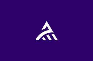 Logotipo Moderno com Inicial A para Editar Online