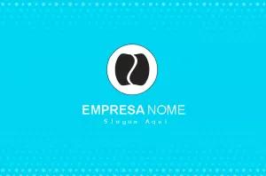 Cartão de Visita com Logo Abstrato para Editar Online