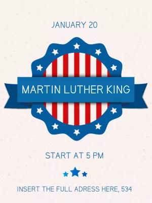 Martin Luther King Day Commemorative Post to Edit Online