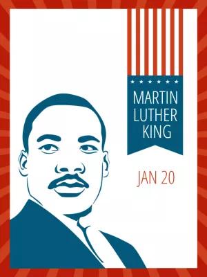 Martin Luther King Day Post Template to Edit Online
