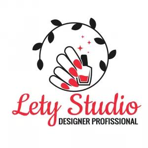 Logo Manicure com Mão e Esmalte para Editar Online