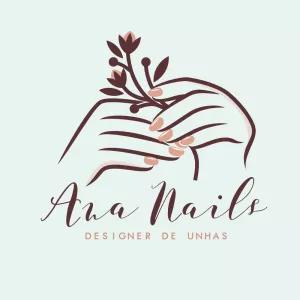 Logo Manicure com Ramo de Flores para Editar Online