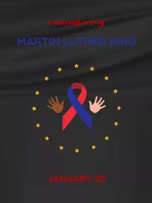 Martin Luther King Day Commemorative Post to Edit Online