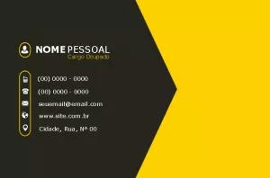 Cartão de Visita Profissional e Moderno para Editar Online