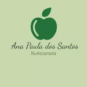 Logo Nutricionista com Ícone de Maçã para Editar Online