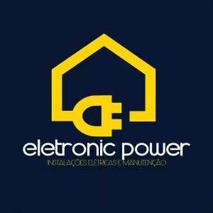 Logo Eletricista Profissional para Editar e Baixar