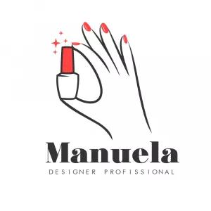 Logo Manicure Nail Designer Editável Online para Baixar