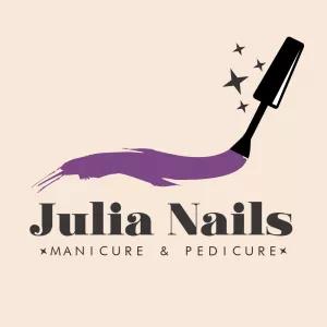 Logo Manicure com Pincel de Esmalte para Editar Online