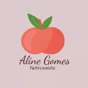 Logo Nutricionista com Fruta para Editar Online
