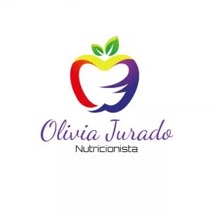Logo Nutricionista com Maçã Colorida para Editar Online