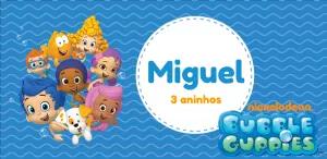 Adesivo de Aniversário Bubble Guppies para Editar Online