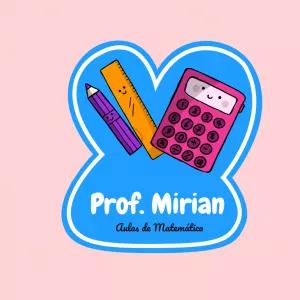 Logo Professora de Matemática com Ícones Fofos para Editar