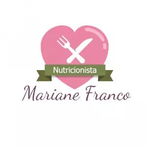 Logo Nutricionista com Coração e Talheres para Editar Online