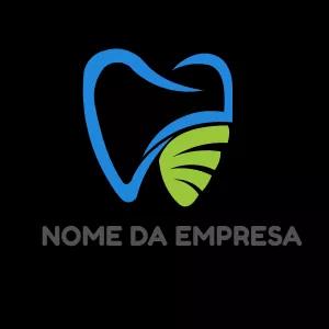 Logo Editável para Dentista e Clínica Odontológica
