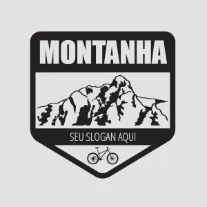 Logo de Ciclismo e Montanha para Editar Online