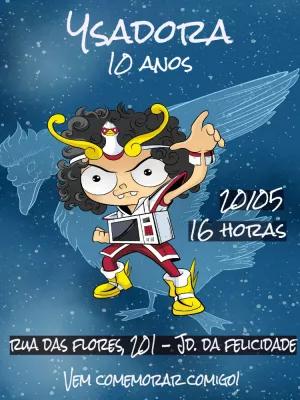 Convite de Aniversário Irmão do Jorel para Editar Online