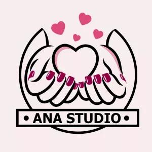 Logo Manicure com Mãos e Coração para Editar Online