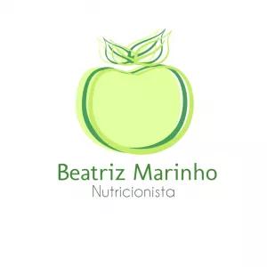 Logo Nutricionista com Maçã Verde para Editar Online