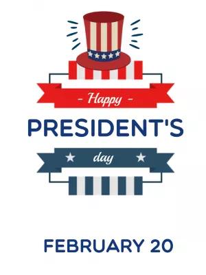 President's Day Patriotic Post Template to Edit Online