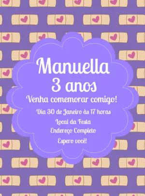 Convite Aniversário Doutora Brinquedos para Editar Online