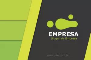 Cartão de Visita Abstrato e Moderno para Editar Online