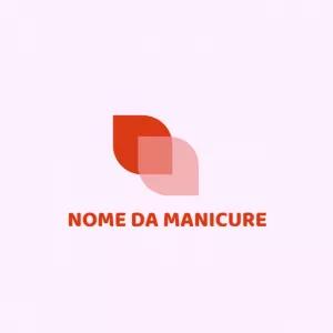Logo para Manicure com Formas Abstratas para Editar Online