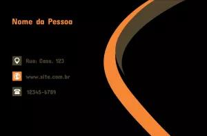 Cartão de Visita Profissional Moderno para Editar Online