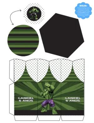 Centro de Mesa Incrível hulk