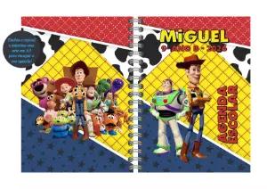 Capa de Agenda Toy Story com Personagens para Editar Online