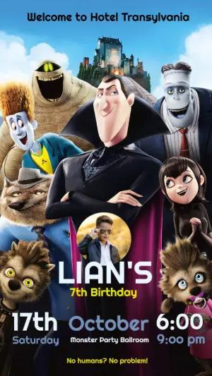 Hotel Transylvania Birthday Invitation - Editable Digital Template